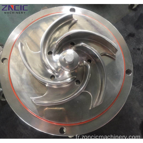 Pompe centrifuge verticale horizontale sanitaire en acier